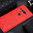 Flexi Slim Carbon Fibre Case for HTC U12+ (Brushed Red)